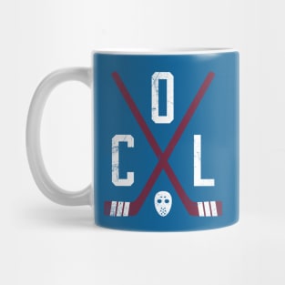 COL Retro Sticks - Blue Mug